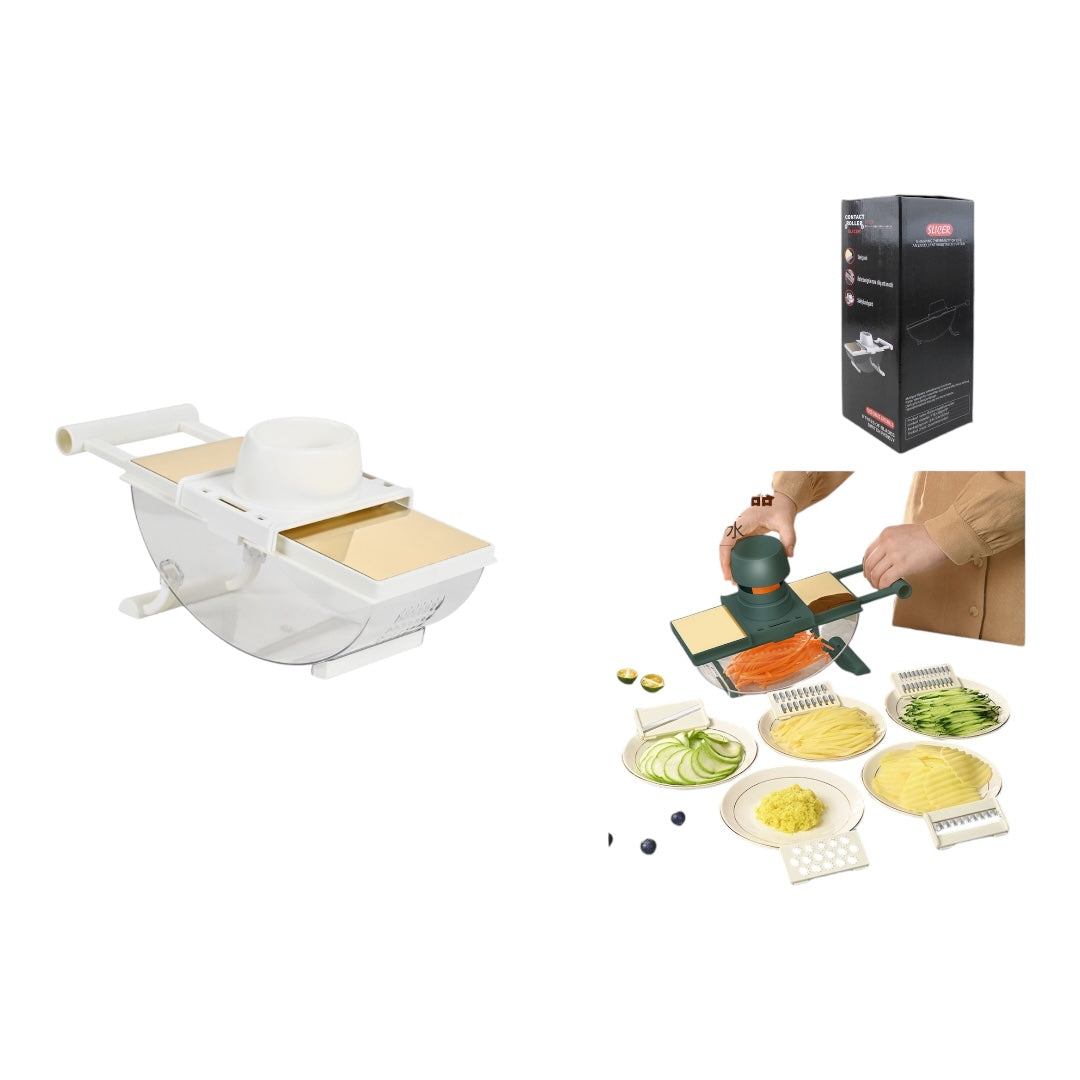 Cortador de Verduras con Riel Deslizante