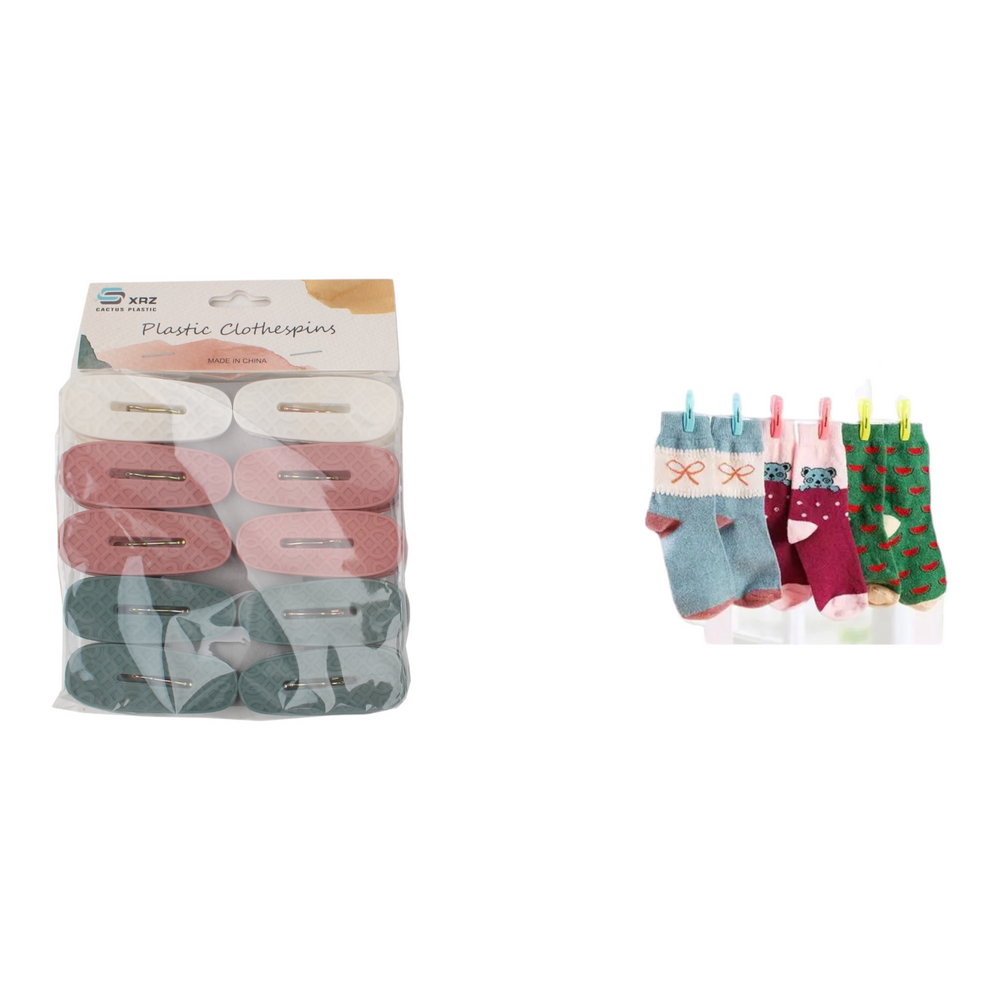 Xrz73 Pinzas Para La Ropa 10Uds - Q&X