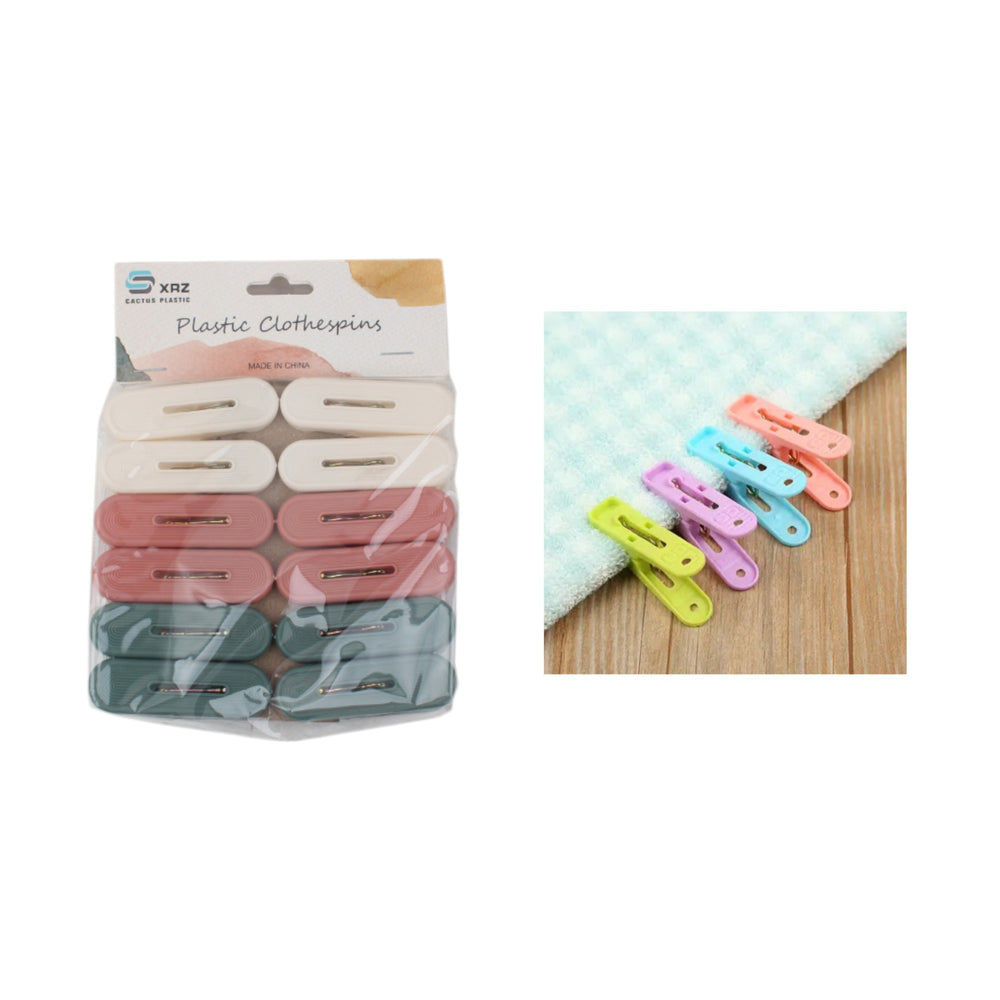 Xrz72 Pinzas Para La Ropa 12Uds - Q&X