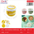 Lonchera Doble Capa Diseño Frutas 1600 ml con Cubiertos 16.6x15.6x14.4 cm