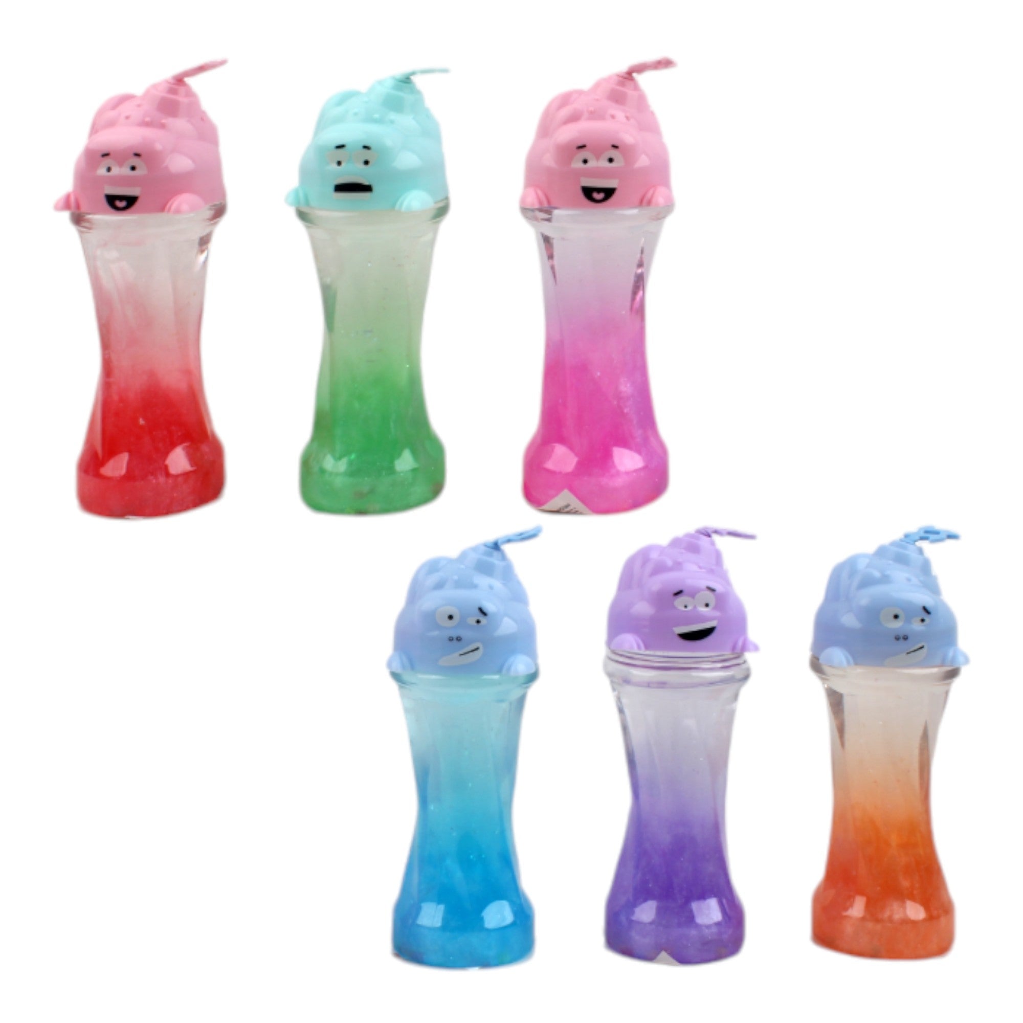 Slime Botella Cangrejo de Colores