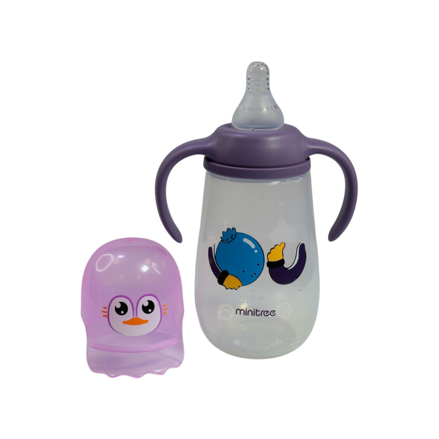 Mamadera diseño caritas kawuai (270ml)