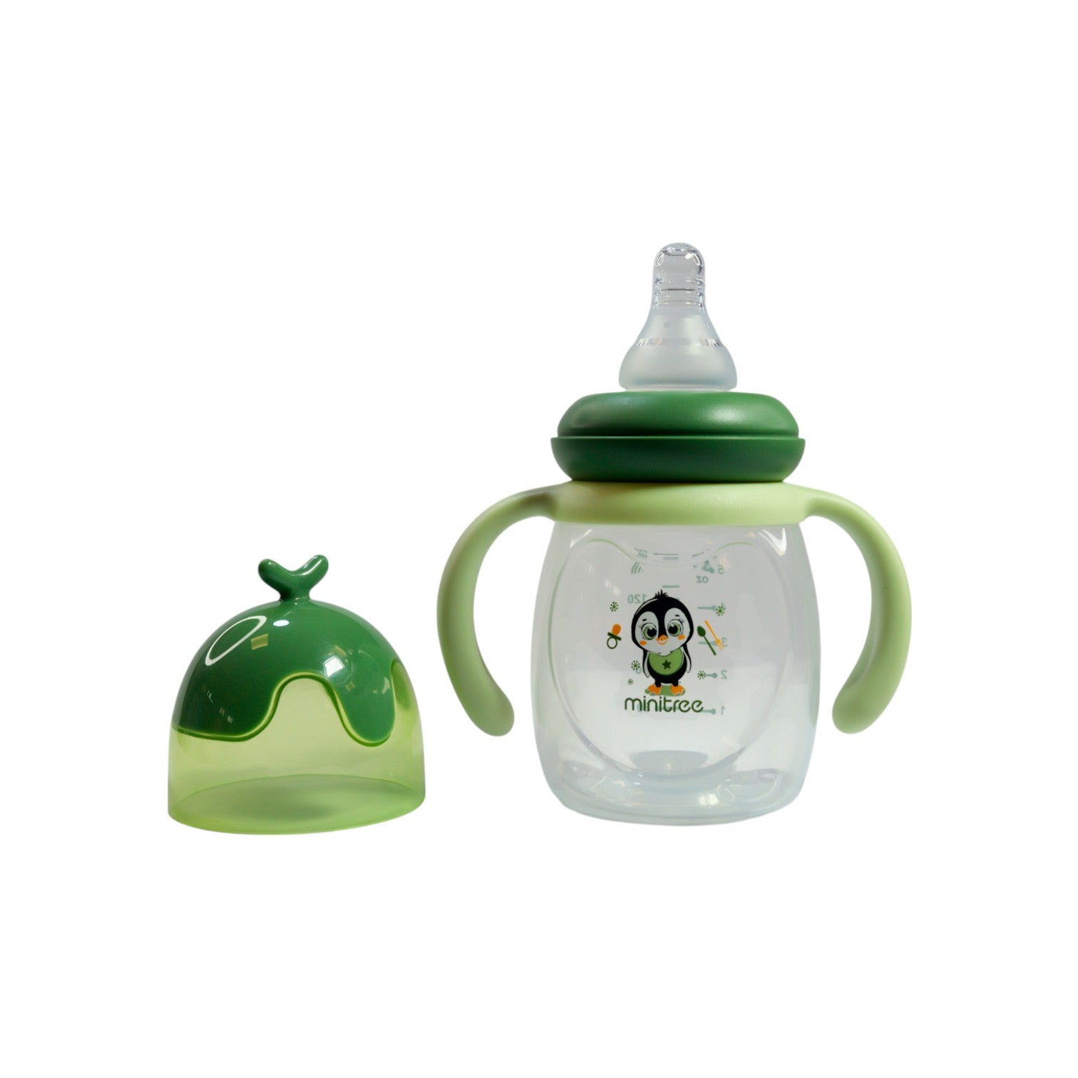 Mamadera diseño pingüino (150ml)