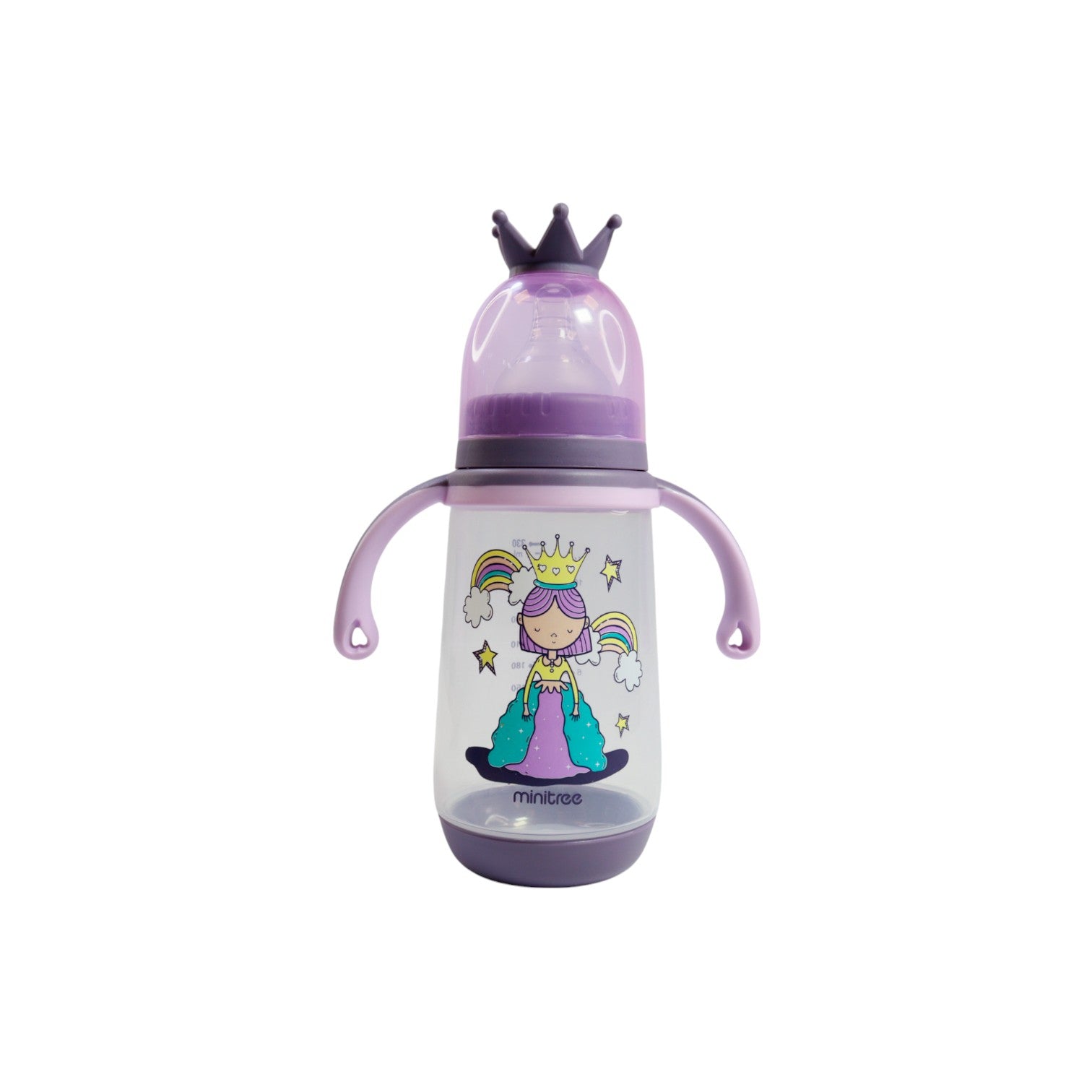 Mamadera distintivo diseño de corona (330 ml)