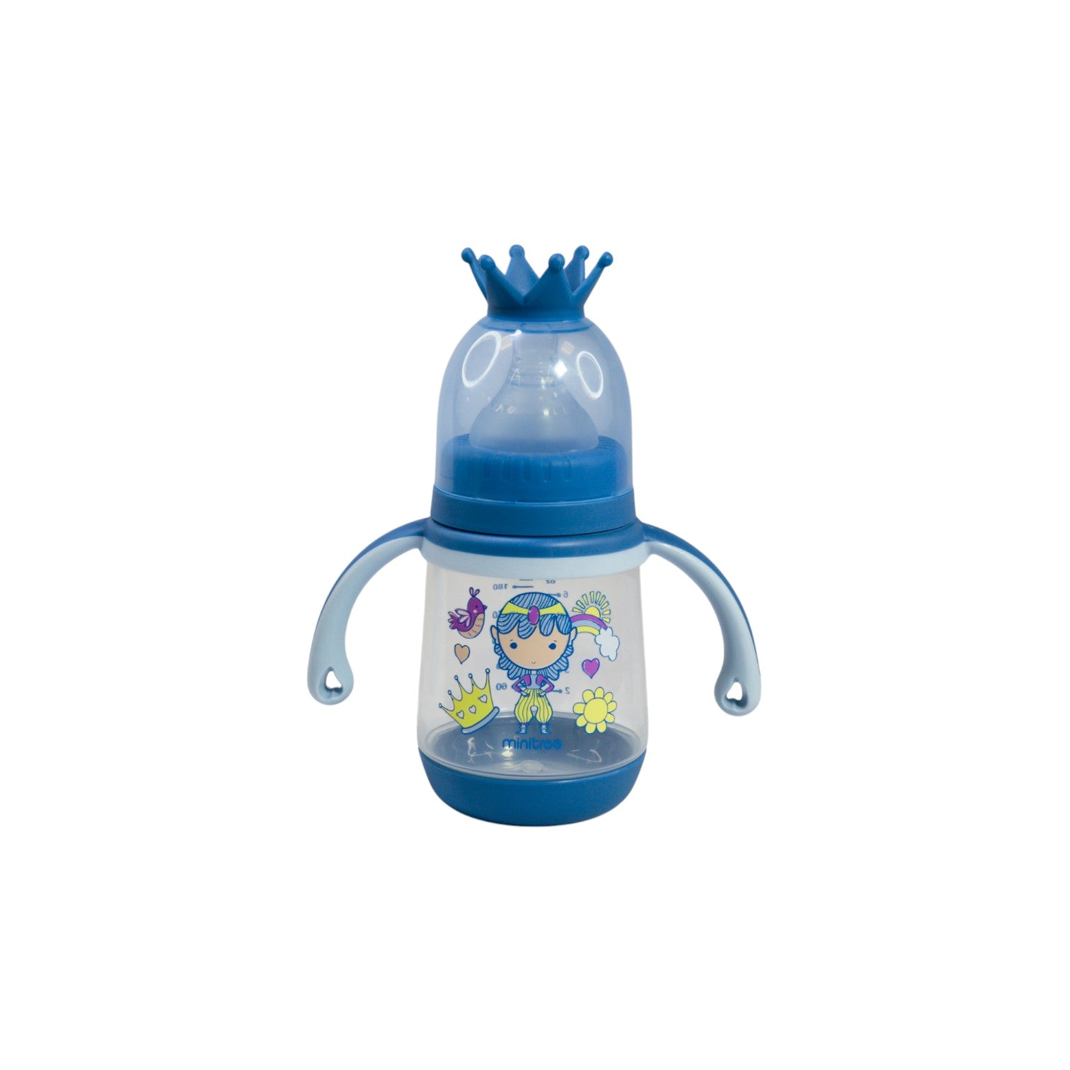 Mamadera corona decorativa (210ml)