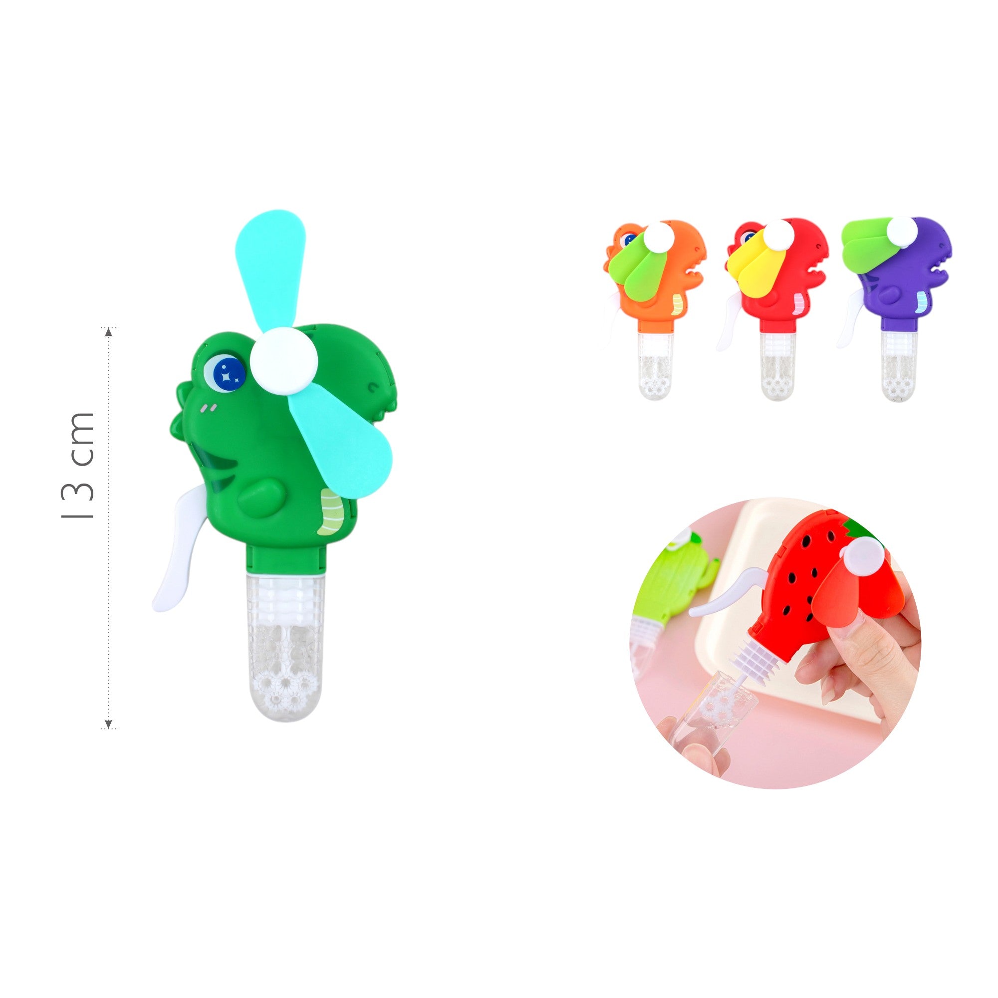 Ventilador de Burbujas con Diseño Divertido