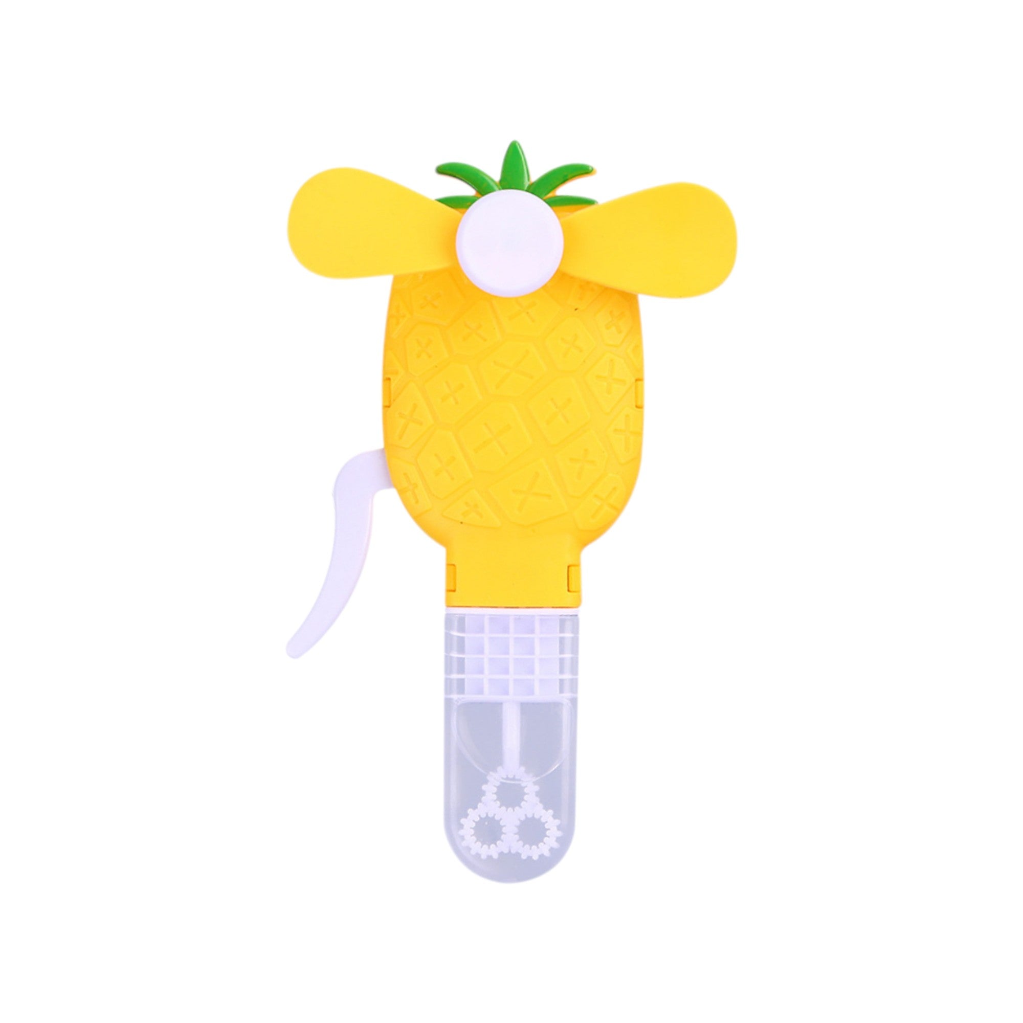 Ventilador de Mano con Burbujas - Diseño Piña