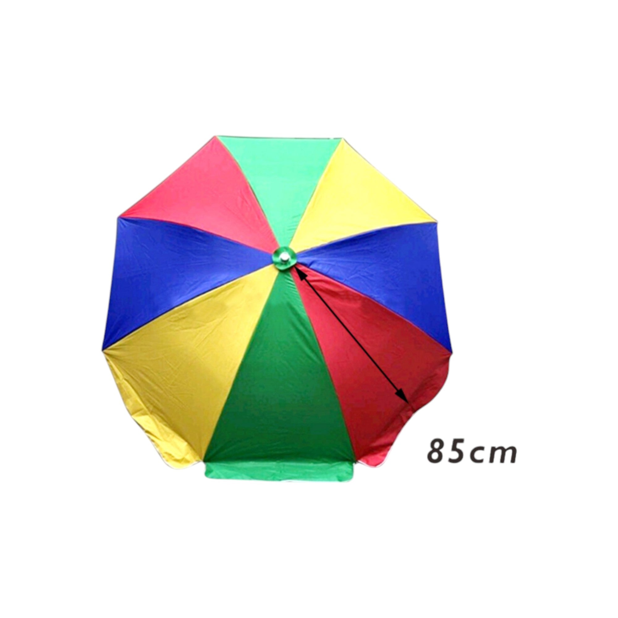 Sombrilla de Playa con Revestimiento de Plata 85cm