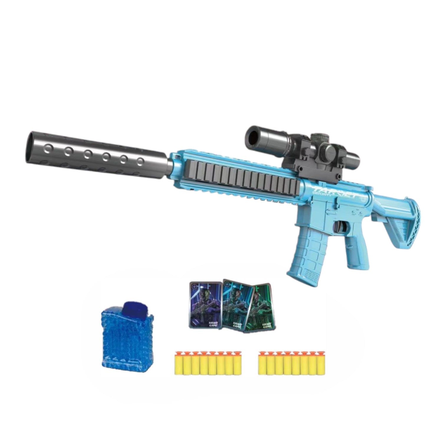 Pistola Bomba De Agua + Bomba Blanda