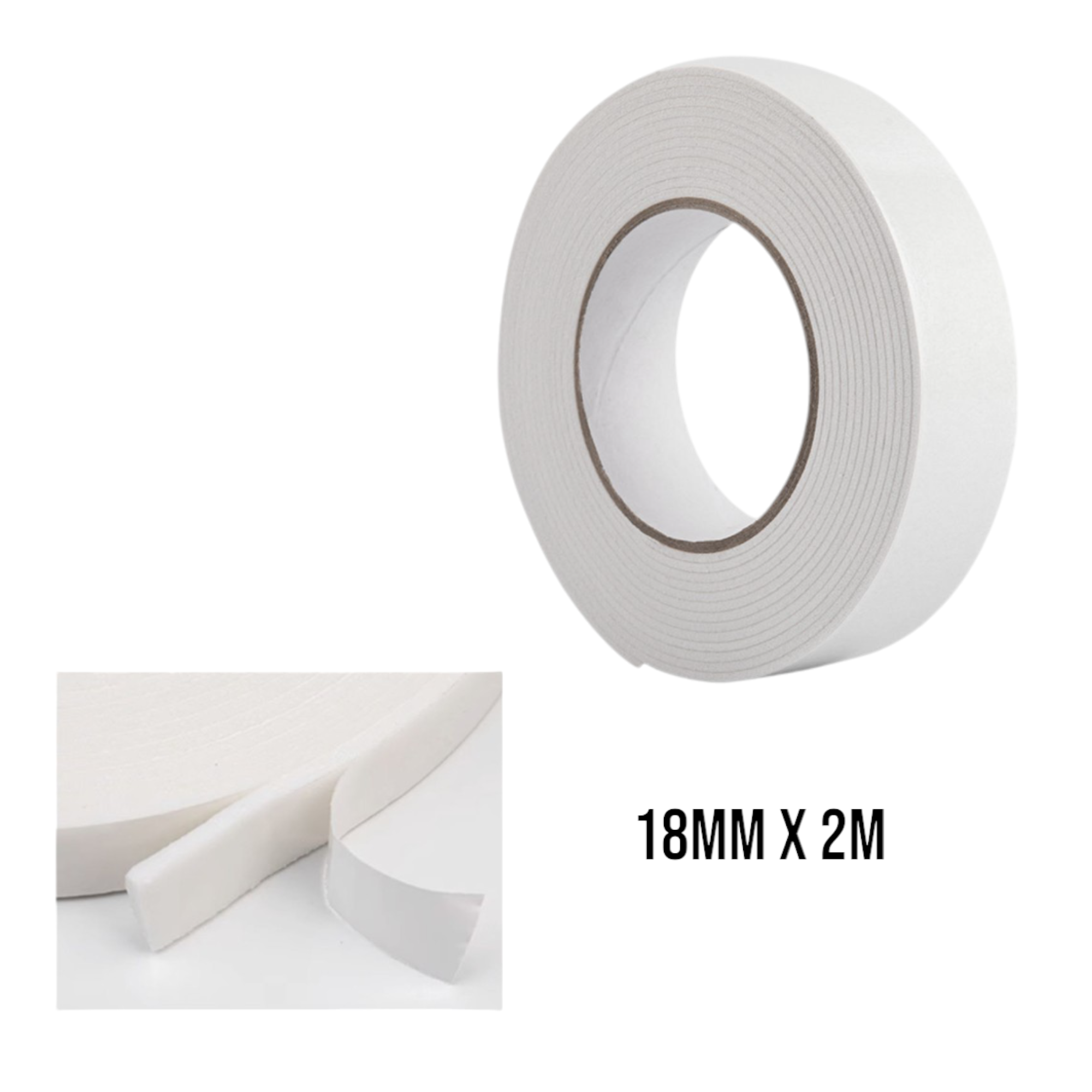 Cinta espuma adhesiva 1.8 mm × 2 m