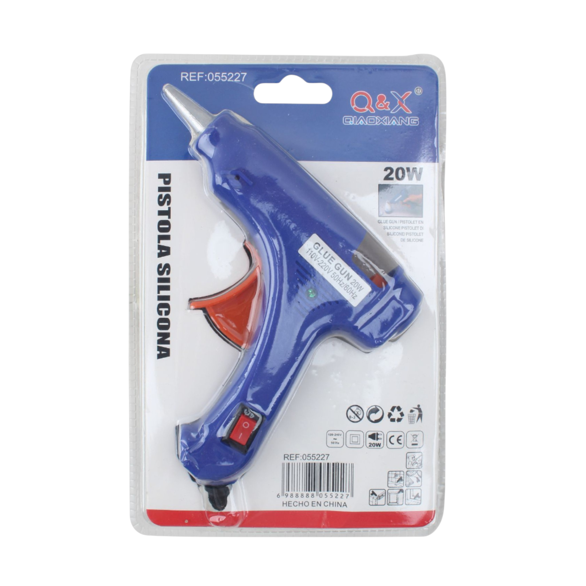 Pistola de silicona pequeña 20 W