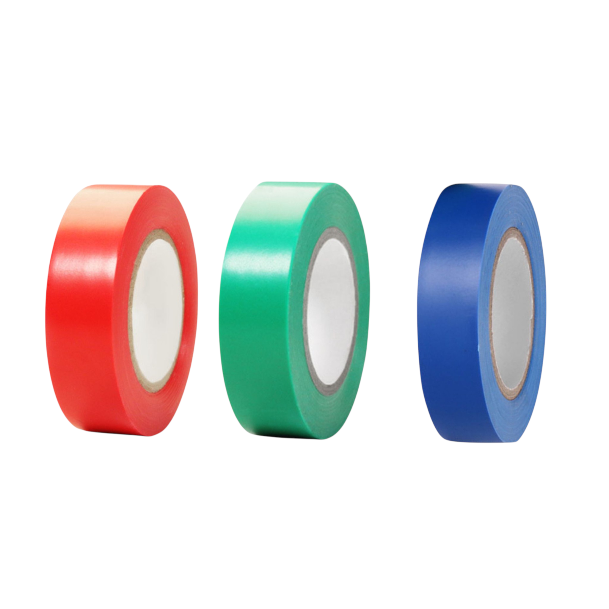 Cinta eléctrica multicolor 1.8 × 6 m (3 pzs)