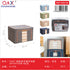 Caja almacenaje algodón-lino ventana simple 15007 40*30*20 CM