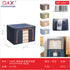 Caja almacenaje algodón-lino ventana simple 15009 60*42*40 CM