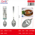 Cuchara grande mango cuadrado 3 PCS