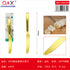 2 PCS Cuchillo fruta bano oro mango redondo