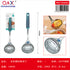 Cucharón sopa mango plástico gris MJ-H 043 A