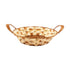 Cesta de mimbre para pan 26 x 26 x 6 cm