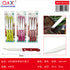 Cuchillo bistec dentado colores 6 PCS