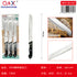 Cuchillo pan mango negro 3 PCS
