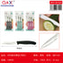 3 PCS Cuchillo fruta tornasol filo