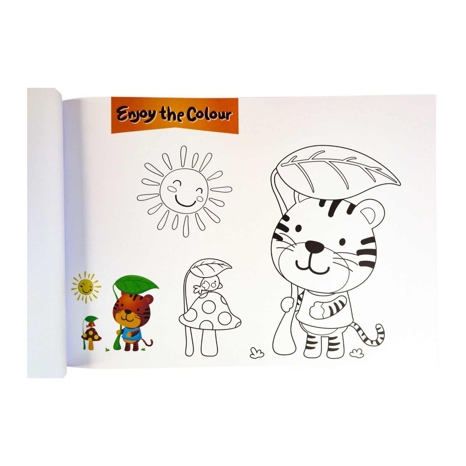 Cuaderno para colorear 25x35 cm (horizontal)