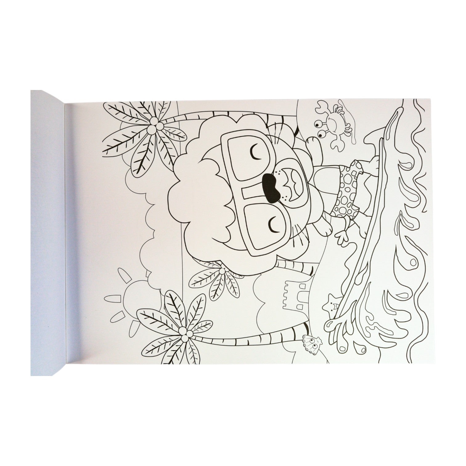 Cuaderno para colorear 25x35 cm (horizontal)