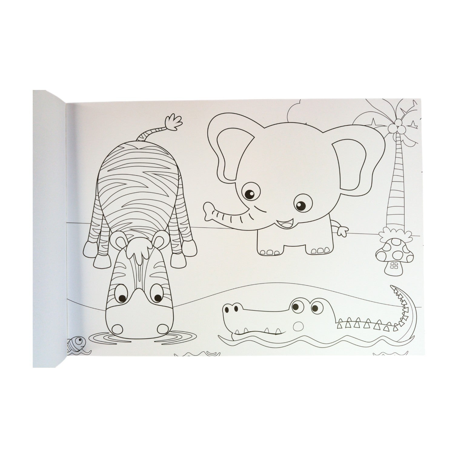 Cuaderno para colorear 25x35 cm (horizontal)