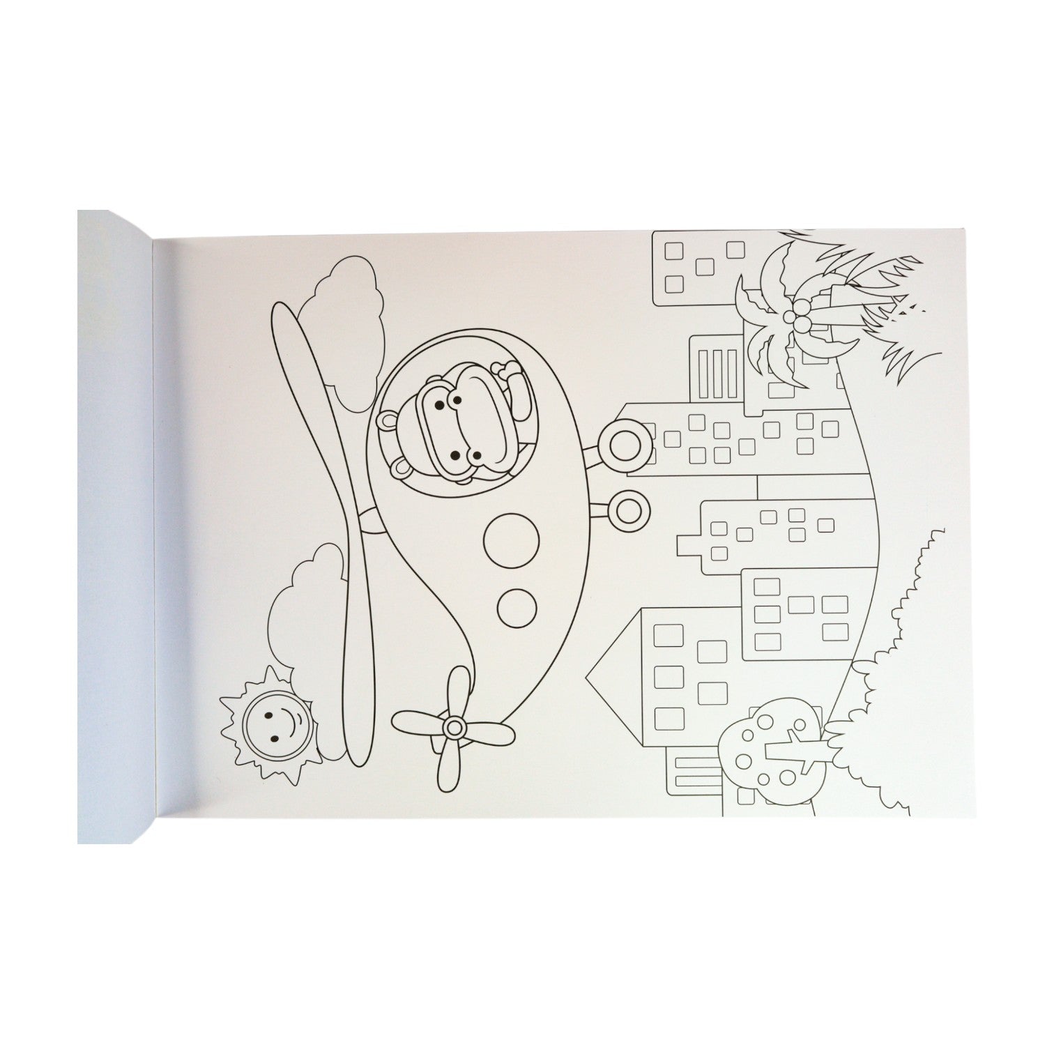 Cuaderno para colorear 25x35 cm (horizontal)