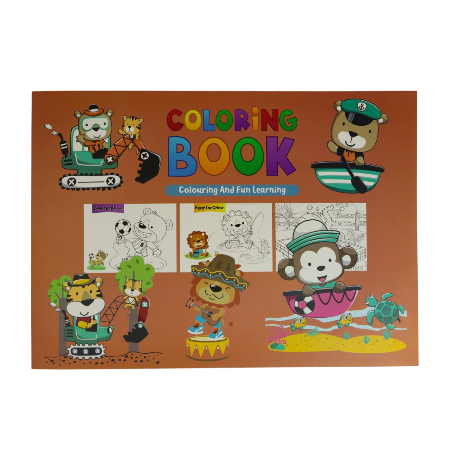 Cuaderno para colorear 25x35 cm (horizontal)