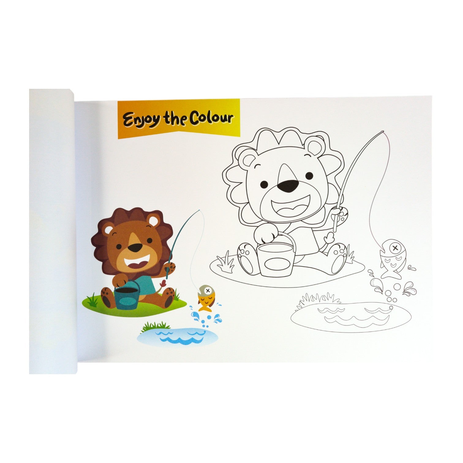 Cuaderno para colorear 25x35 cm (horizontal)