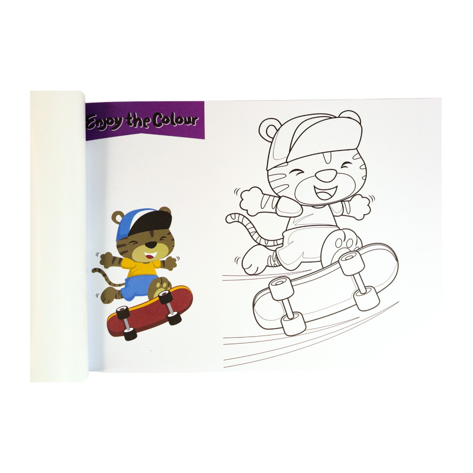 Cuaderno para colorear 25x35 cm (horizontal)