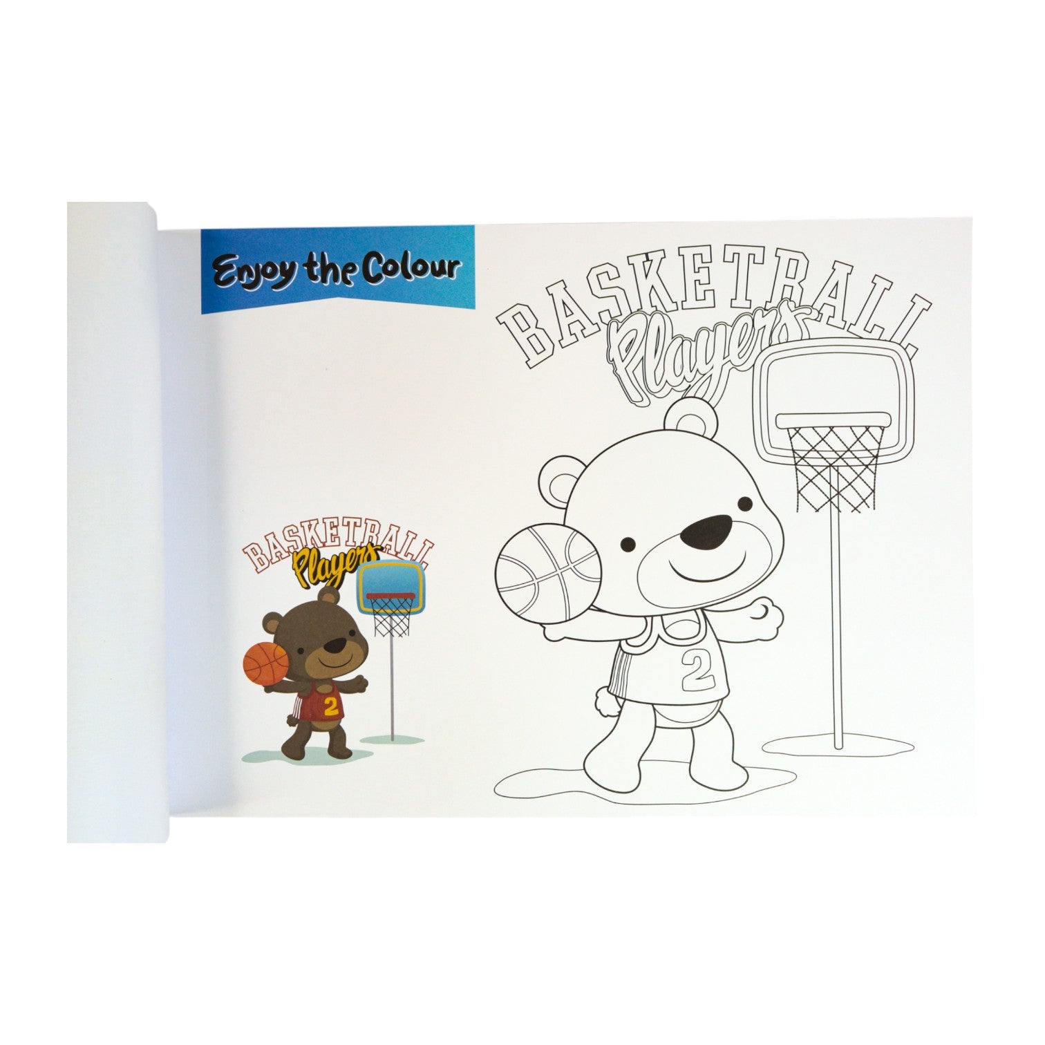 Cuaderno para colorear 25x35 cm (horizontal)