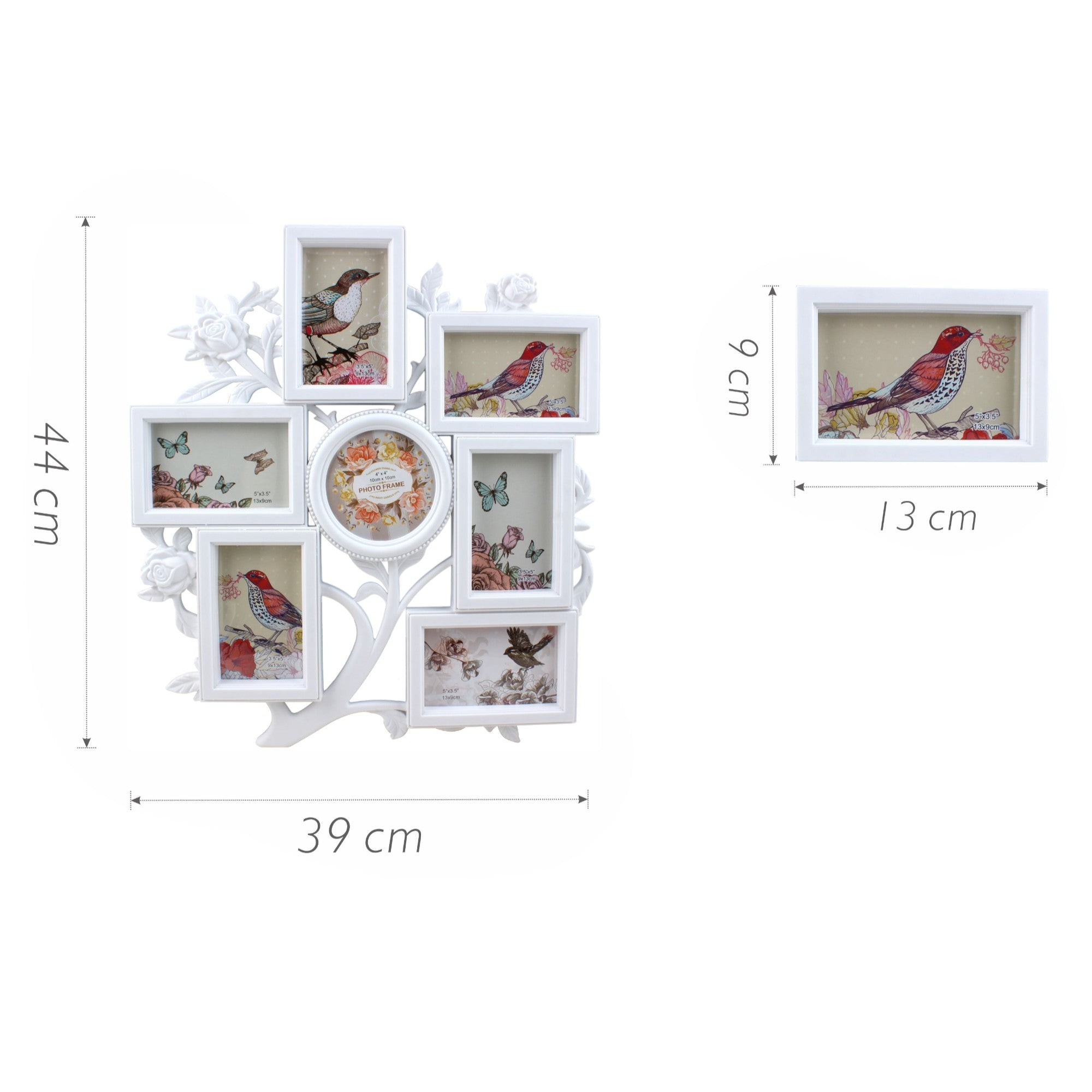 Marco Fotográfico con 7 Fotos 39x44cm