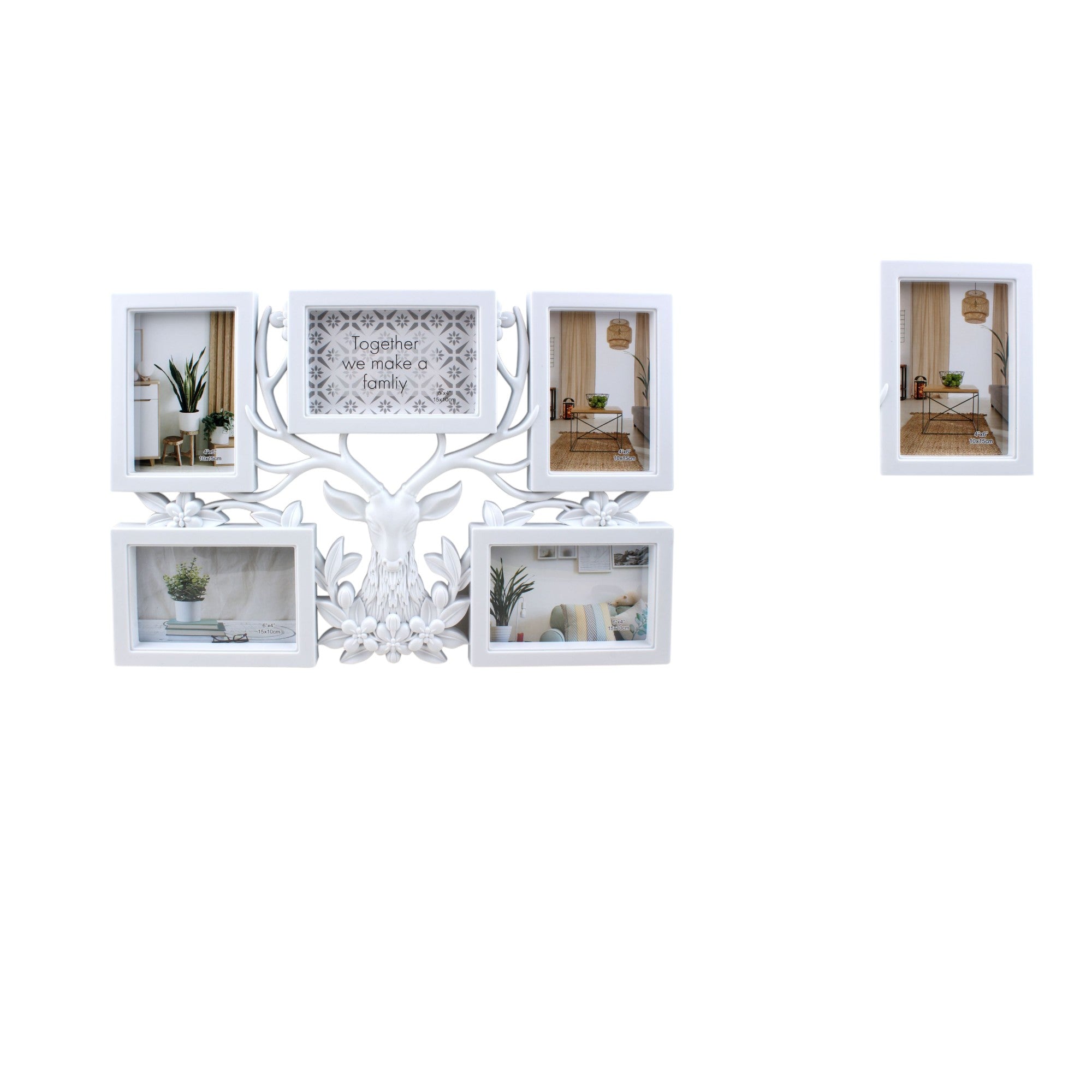 Set de Marcos para 5 Foto 33x48cm