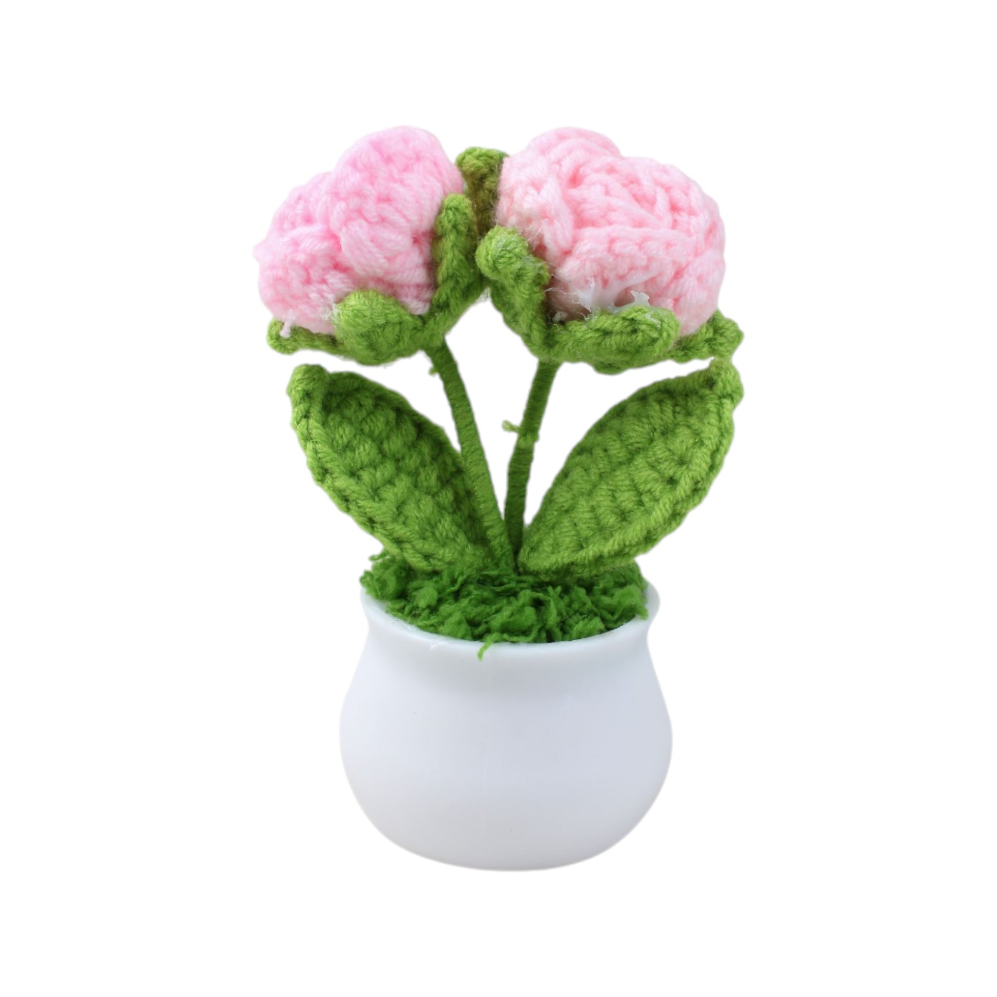 (Flor De Yarling) Rosa Burbuja De Dos Cabezas - Q&X