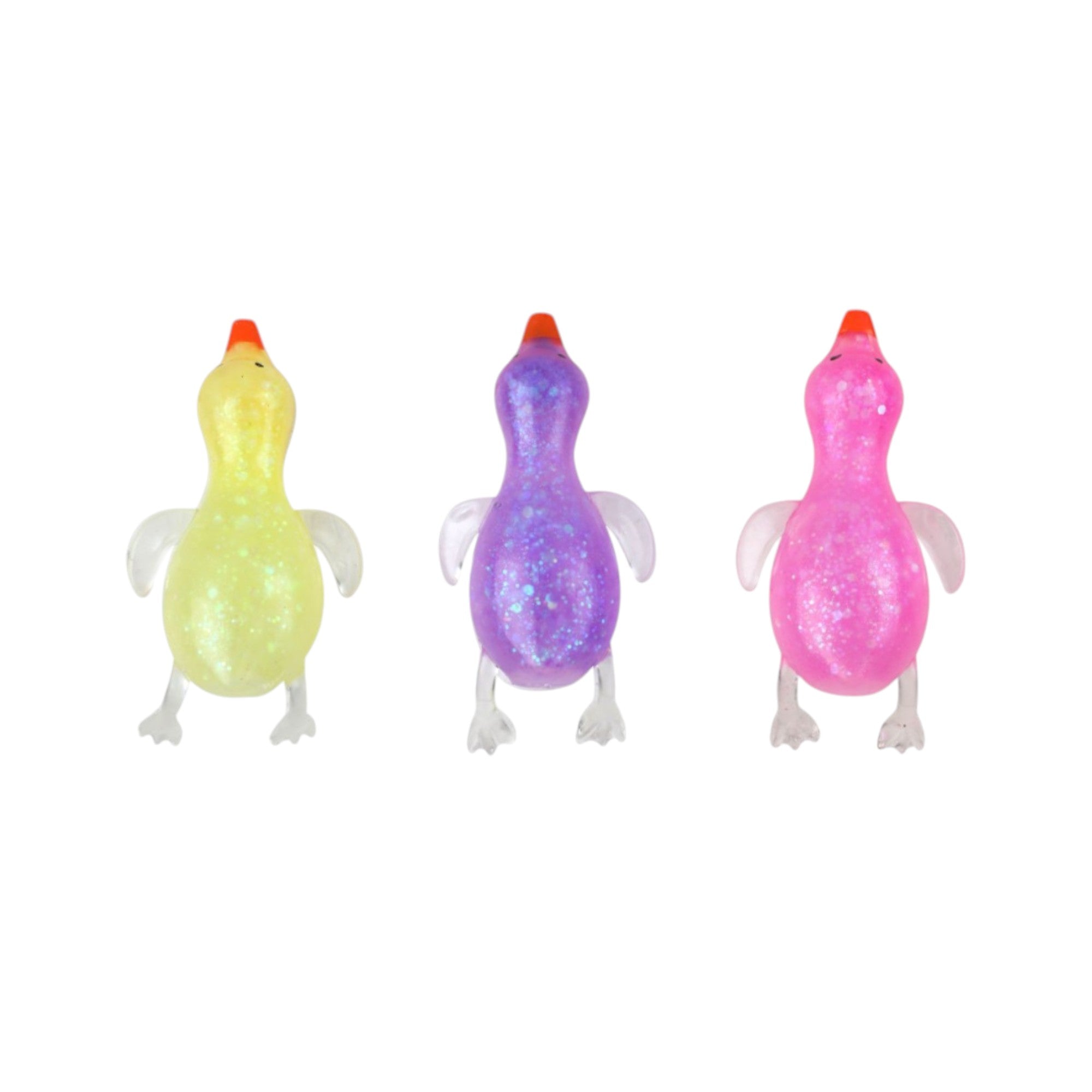 Juguete Antiestrés con Forma de Pato - Colores Surtidos