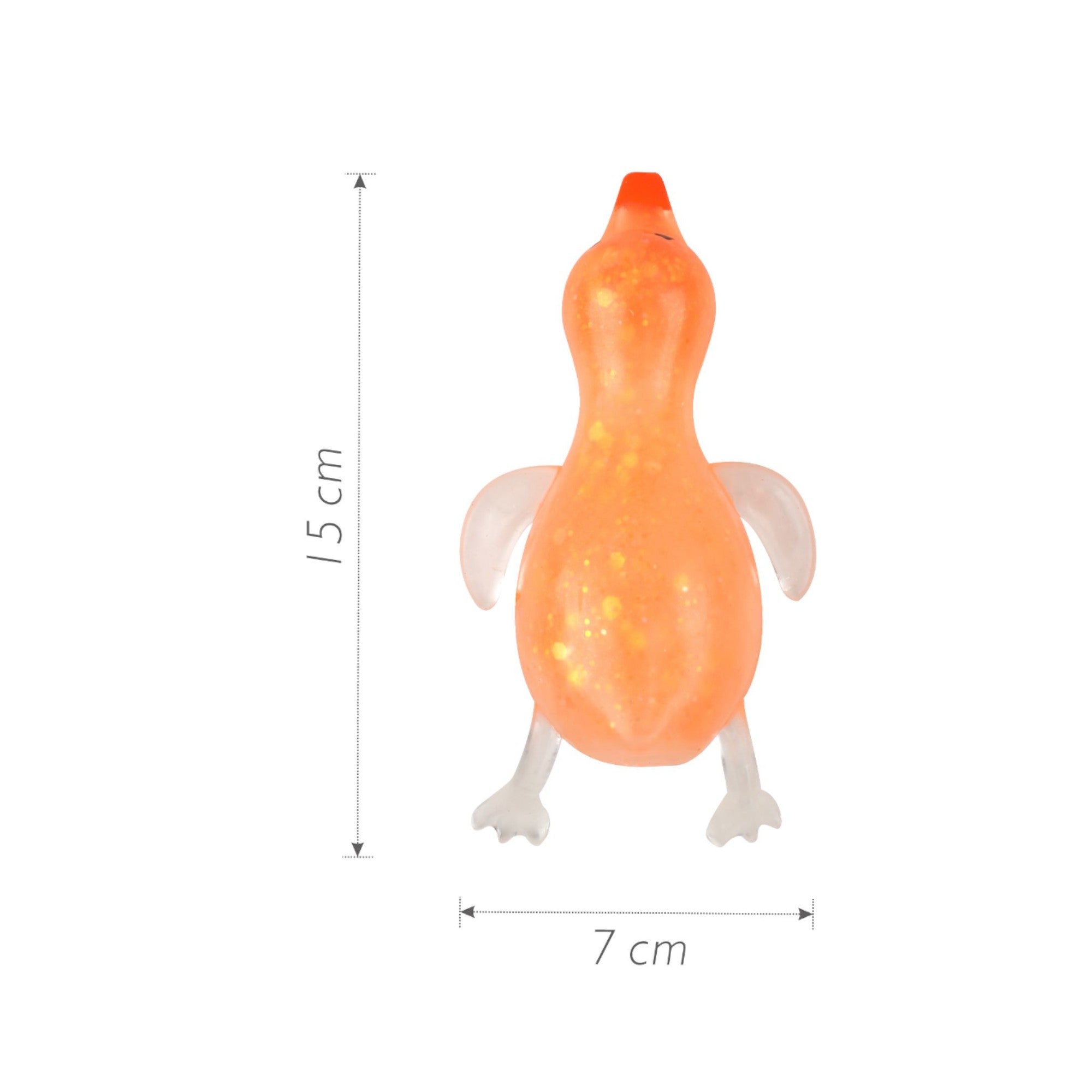 Juguete Antiestrés con Forma de Pato - Colores Surtidos