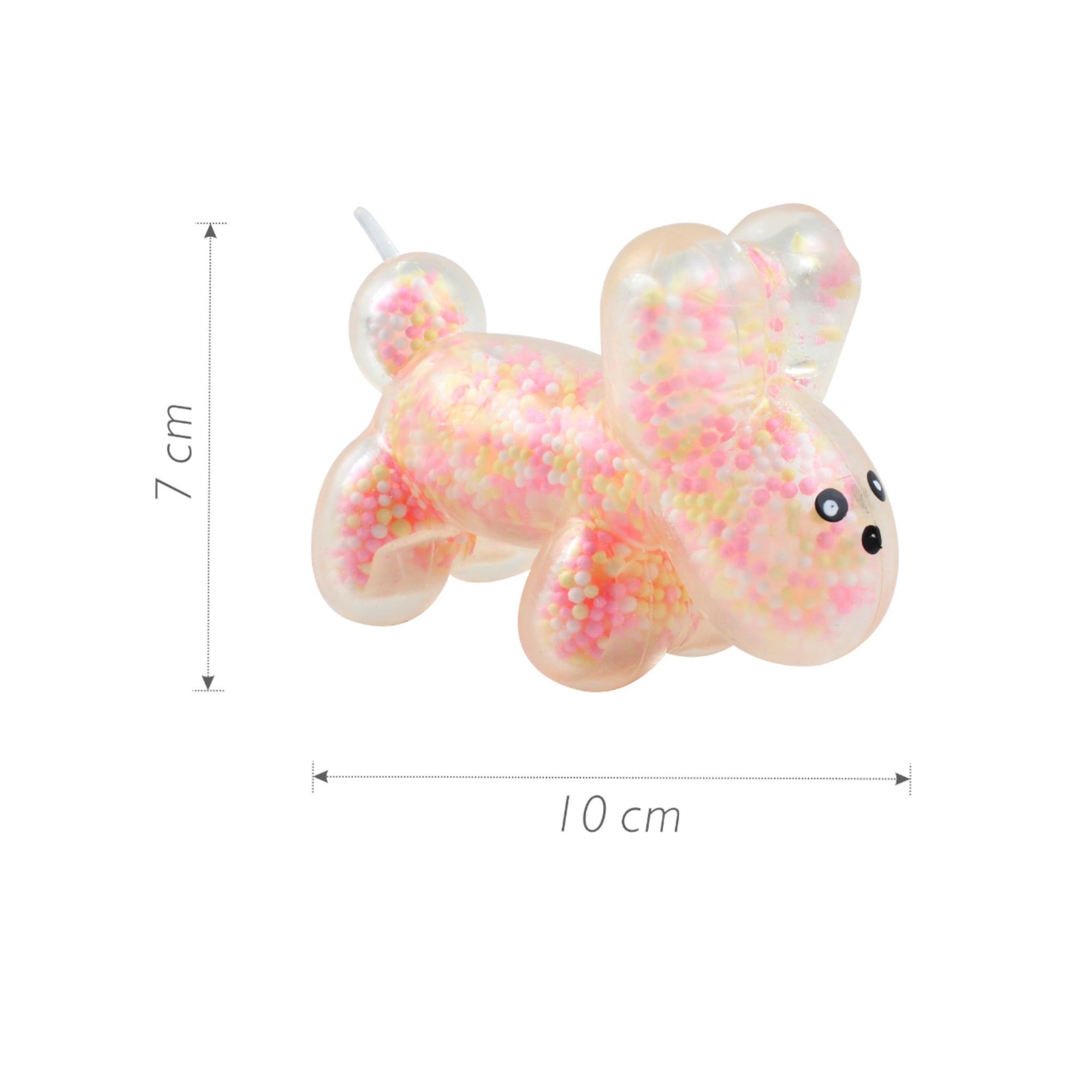 Juguete Antiestrés en Forma de Perrito con Microesferas