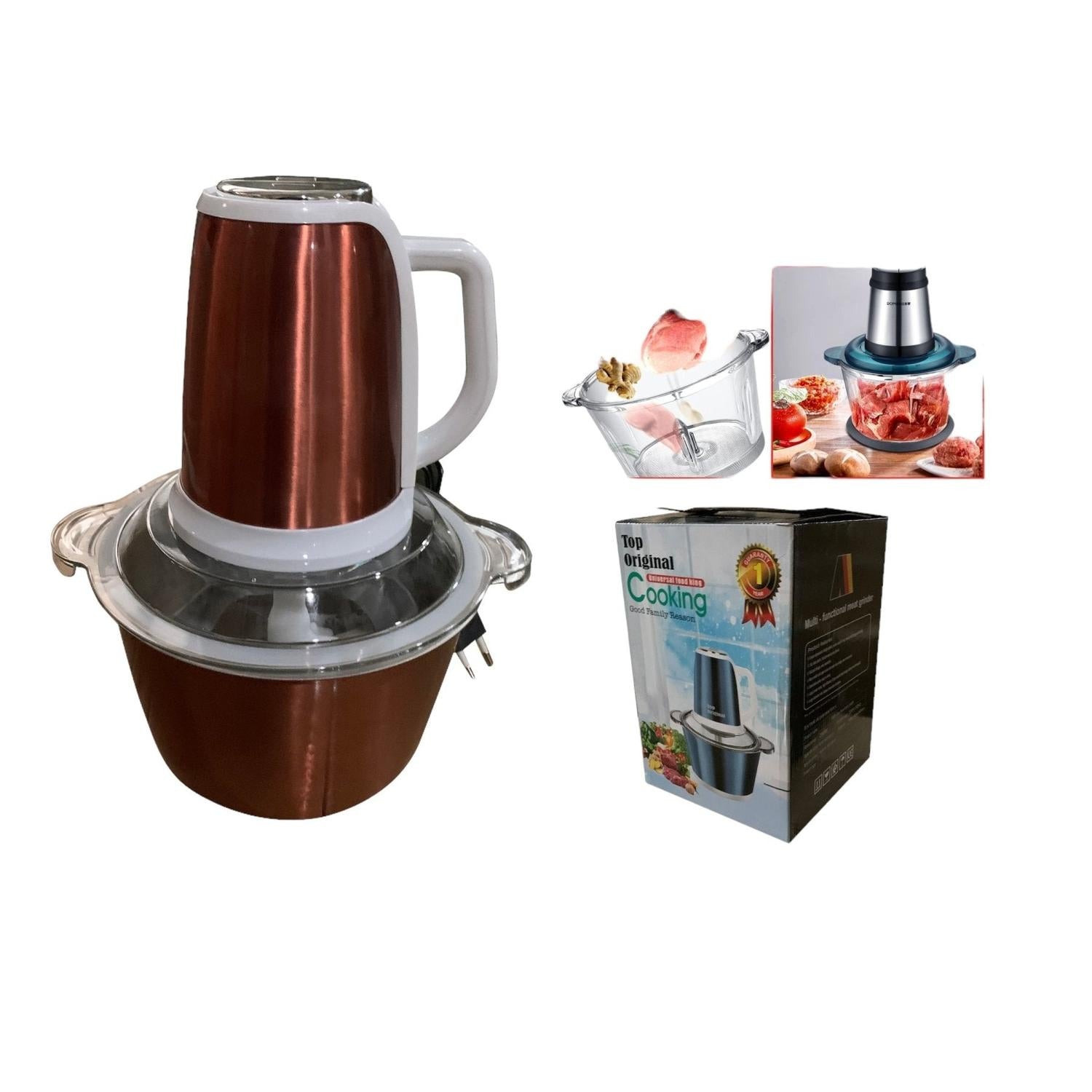 Procesador de Alimentos Potente, Elegante y Práctico