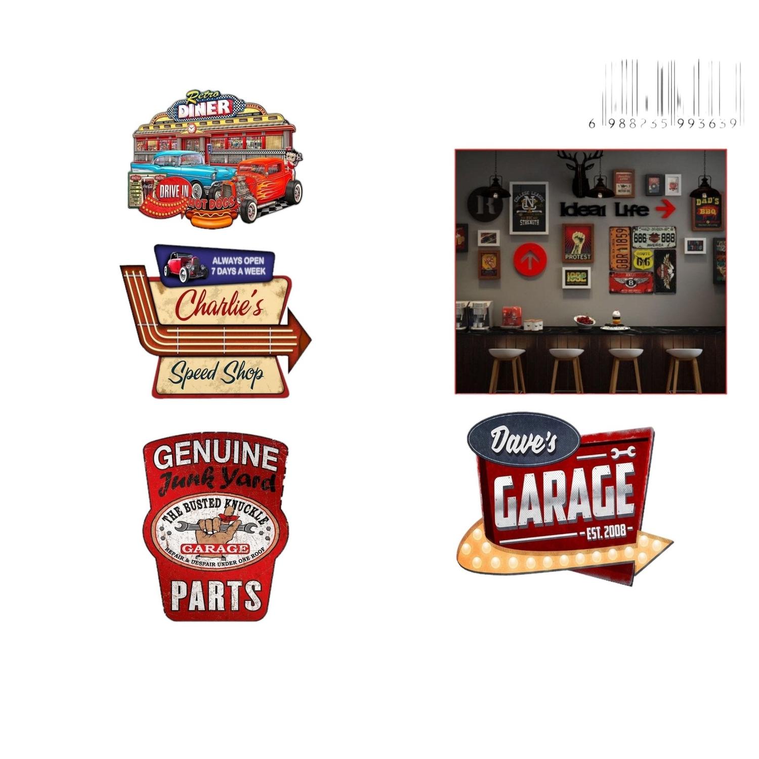 Pintura De Hierro Con Forma Especial 526.528.529.530 Mixta