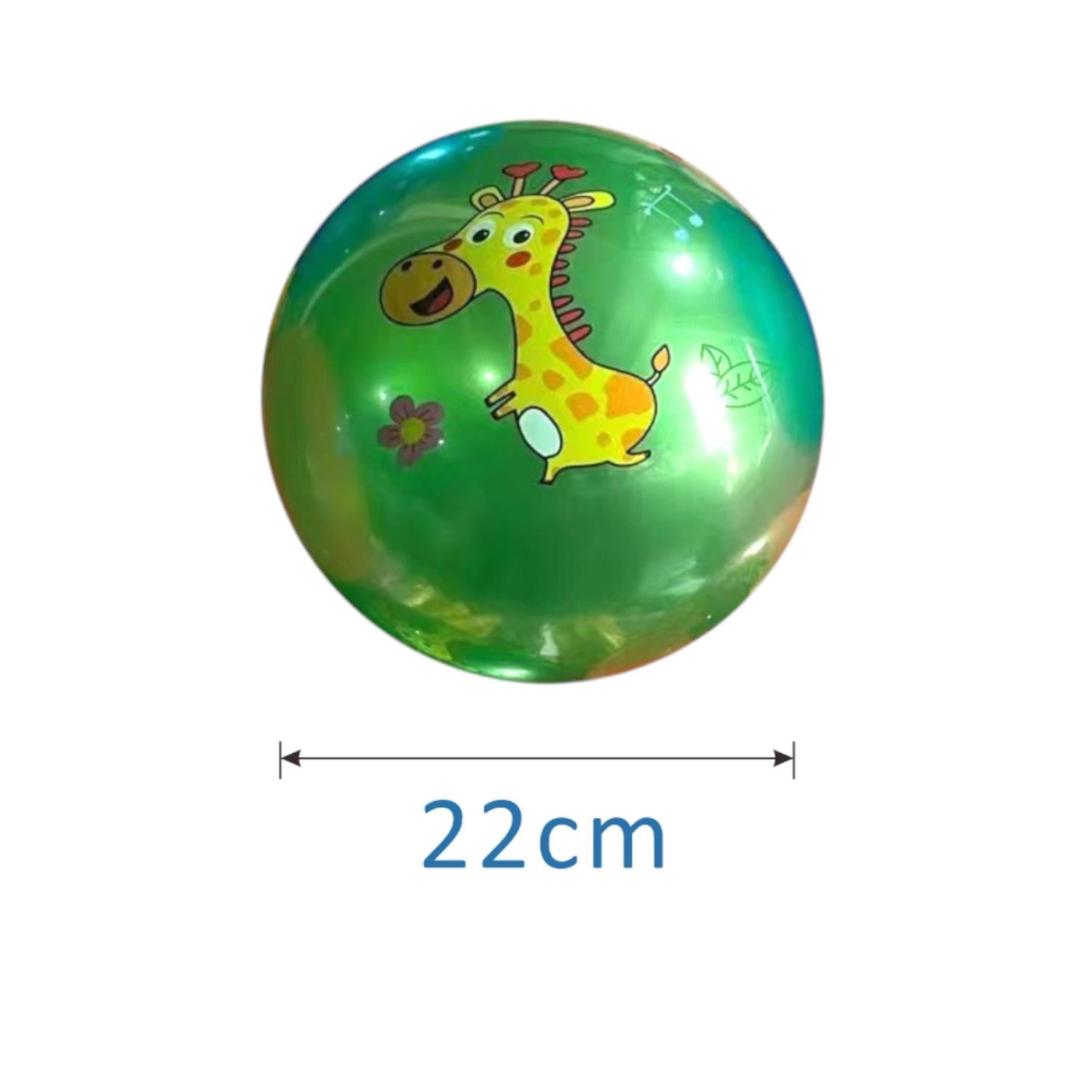 Pelotas Inflables Infantiles con Dibujos (Pack x12) – 22 cm