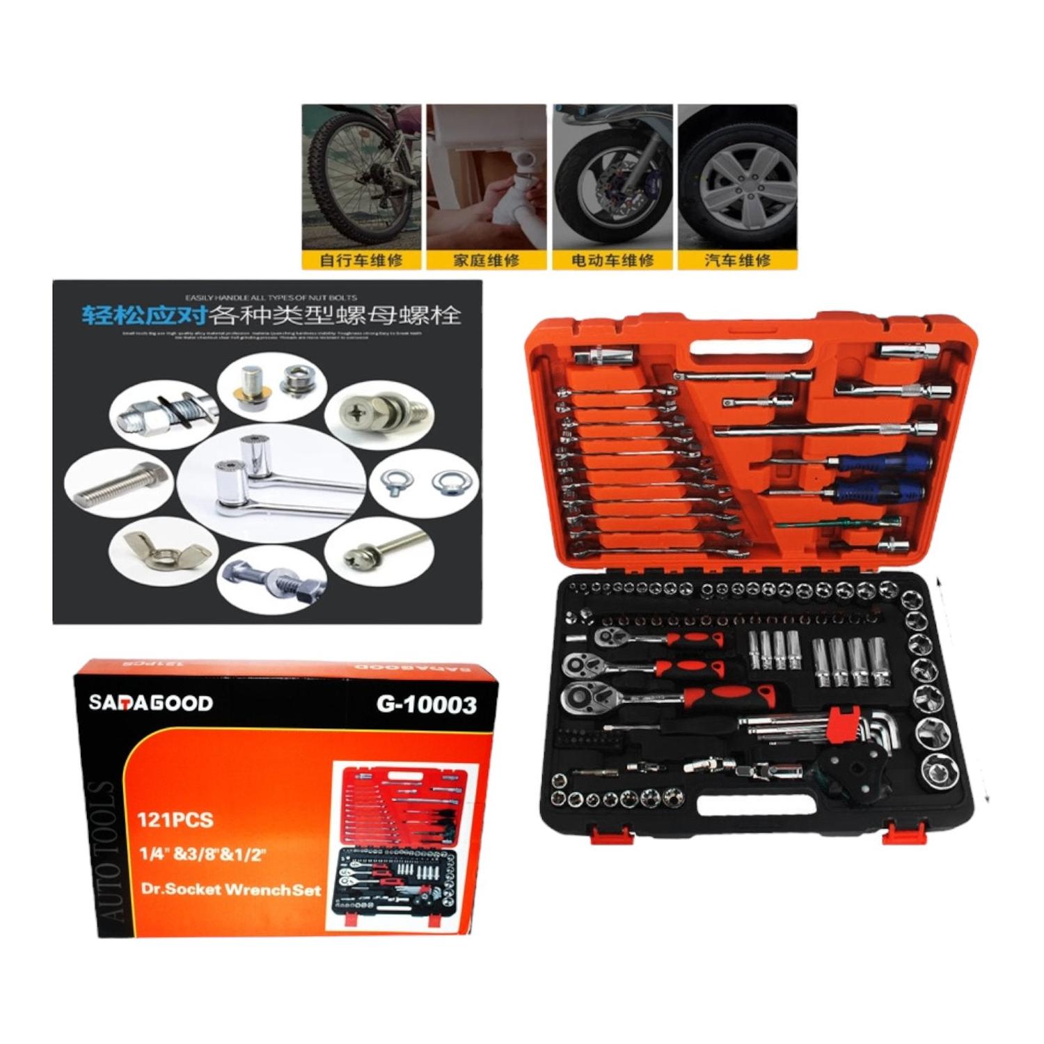 Juego De Herramientas 121Pc