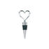 Tapón de Vino con Cabeza en Forma de Corazón