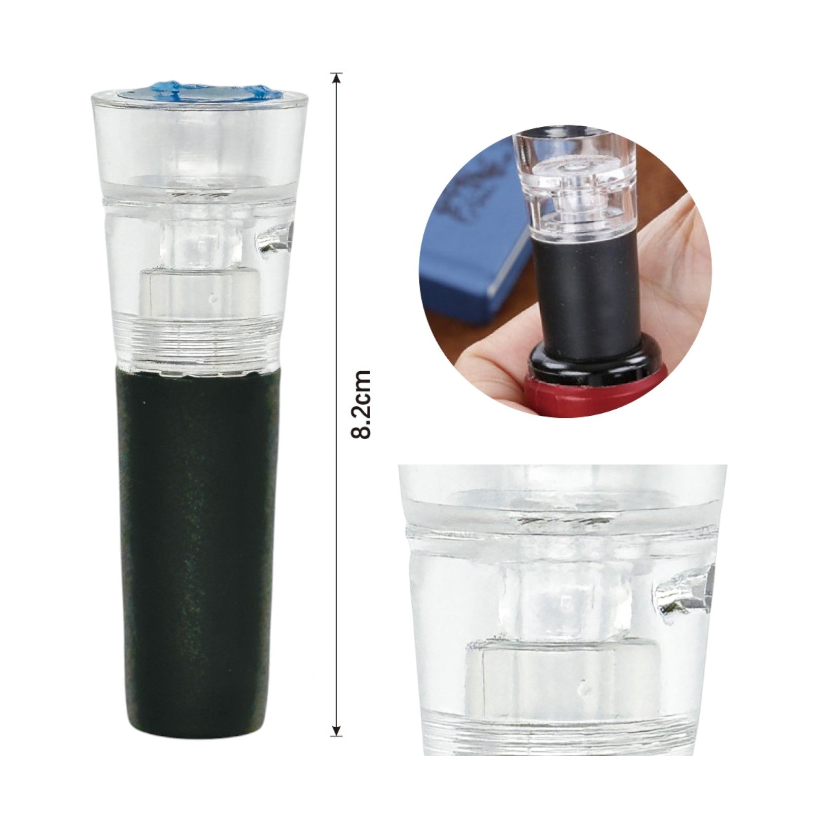 Vertedor de Vino con Tapa de Vacío 8.2 cm