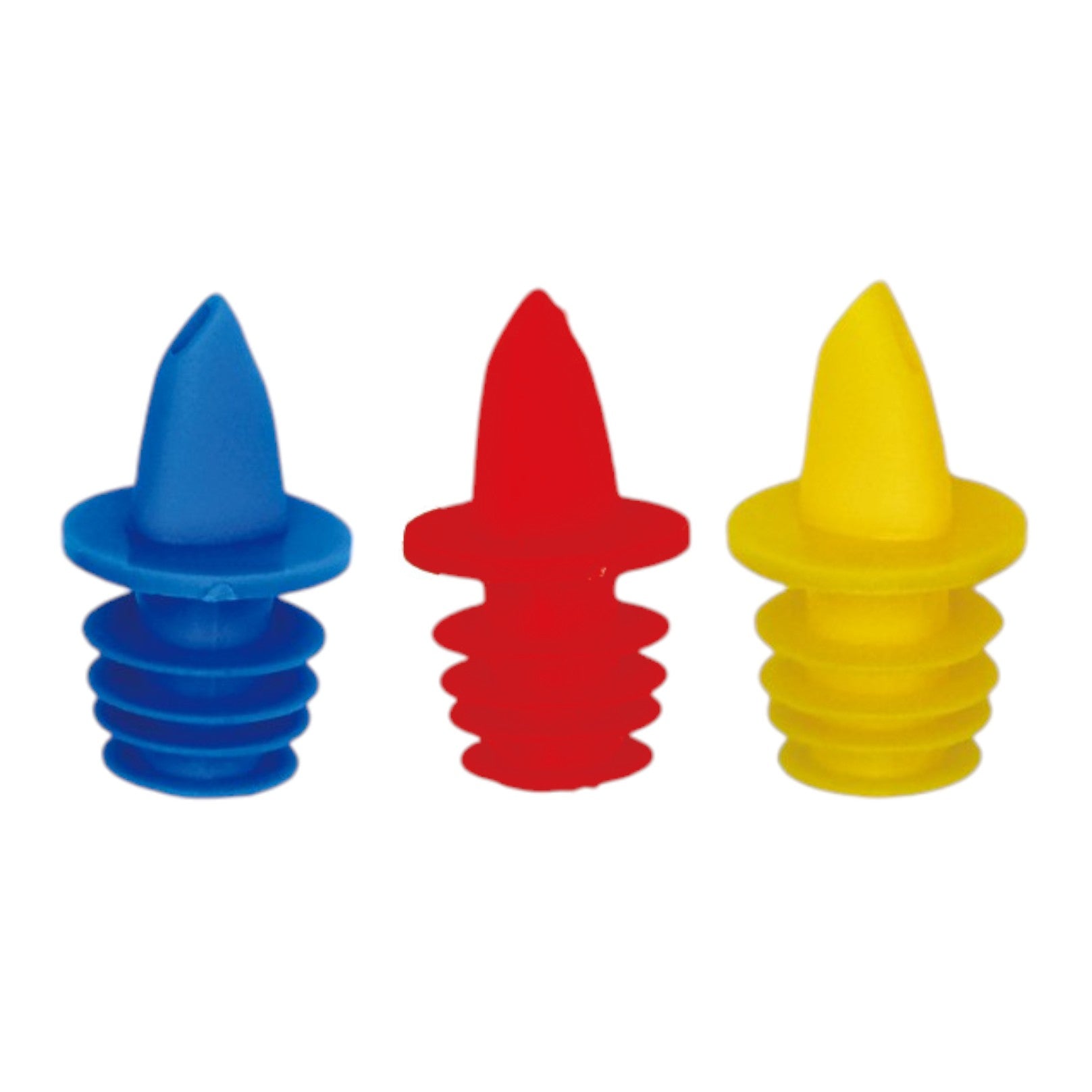 Set de 3 Vertedores de Vino de Plástico