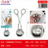 Formador albóndigas grande acero inox 304 pulido 17*4.8 CM