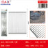 Escurridor acero inox 201 TPE hexagonal 47*30 CM 15 tubos