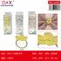Set 4 Anillos para Servilleta Diseño Flor