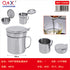 Taza aceite escurrir pescado acero inox 9 CM
